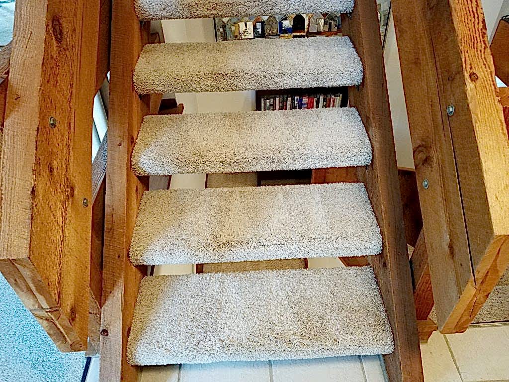 cleaned steps